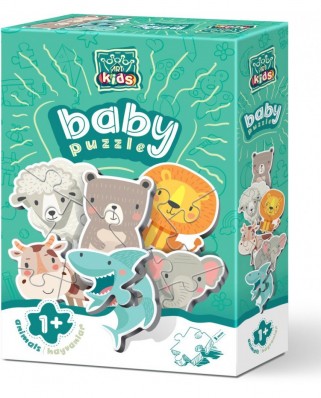 Puzzle 2/3/4/5 piese Art Puzzle - Baby Puzzles - Animals (Art-Puzzle-5820)