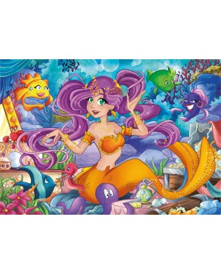 Puzzle 104 piese Clementoni - Beautiful Mermaid (Clementoni-20178)