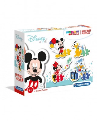 Puzzle 3/6/9/12 piese Clementoni - My First Puzzle - Disney Baby (4 Puzzles) (Clementoni-20819)