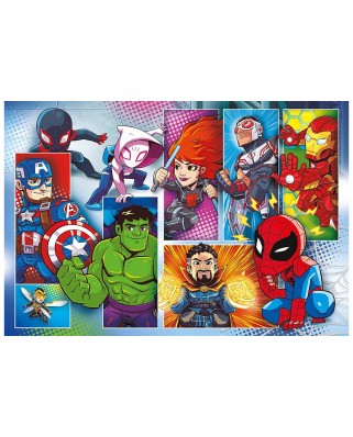 Puzzle 24 piese XXL Clementoni - Marvel Super Heroes (Clementoni-24208)
