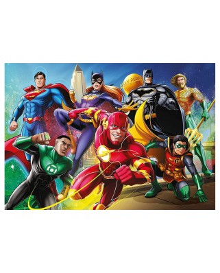 Puzzle 104 piese XXL Clementoni - DC Comics Justice League (Clementoni-25721)