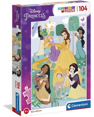 Puzzle 104 piese Clementoni - Disney Princess (Clementoni-25736)