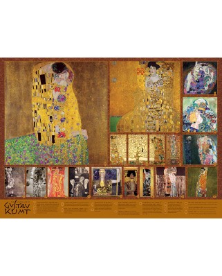 Puzzle 1000 piese Cobble Hill - Gustav Klimt: The Golden Age of (Cobble-Hill-80359)