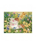 Puzzle 275 piese XXL Cobble Hill - Tea for Two (Cobble-Hill-88034)