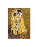 Puzzle 1000 piese D-Toys - Gustav Klimt: The Kiss (Dtoys-66923)
