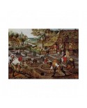 Puzzle 1000 piese D-Toys - Pieter Bruegel: Spring (Dtoys-66947)