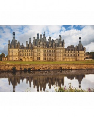 Puzzle 1000 piese D-Toys - Castles of France: Chateau de Chambord (Dtoys-67562)
