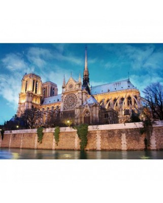 Puzzle 500 piese D-Toys - Landscapes: Notre Dame Cathedral, Paris (DToys-69337)