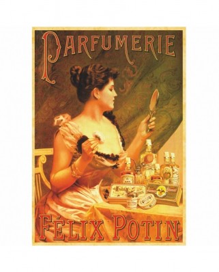 Puzzle 1000 piese D-Toys - Vintage Posters: Perfumery (Dtoys-69467)