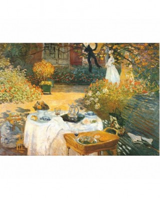 Puzzle 1000 piese D-Toys - Claude Monet: Breakfast (Dtoys-69689)