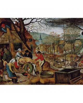 Puzzle 1000 piese D-Toys - Pieter Bruegel: Autumn (DToys-70012)