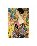 Puzzle 1000 piese D-Toys - Gustav Klimt: Woman with Fan (Dtoys-70159)