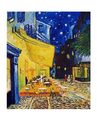 Puzzle 1000 piese D-Toys - Vincent Van Gogh: Cafe Terrace at Night (DToys-70180)