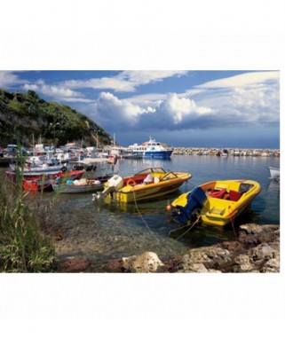 Puzzle 1000 piese D-Toys - Discovering Europe: Corfu, Greece (DToys-70364)