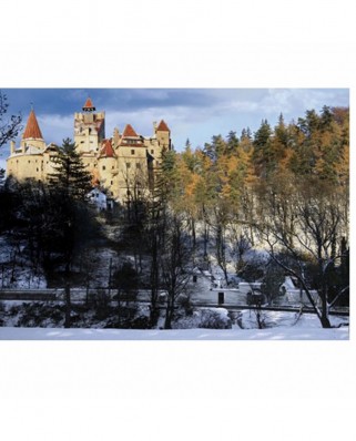 Puzzle 500 piese D-Toys - Romania: Bran Castle (DToys-70685)