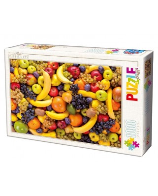 Puzzle 1000 piese dificile D-Toys - Fruits (Dtoys-71958)