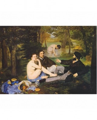 Puzzle 1000 piese D-Toys - Edouard Manet: Breakfast on the Grass (Dtoys-76458)