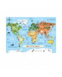 Puzzle 24 piese XXL Gibsons - It's a Big World (Gibsons-G1051)