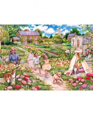 Puzzle 100 piese XXL Gibsons - Childhood Memories (Gibsons-G2223)
