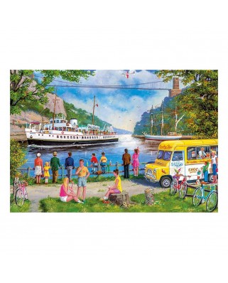 Puzzle 500 piese Gibsons - Clifton Bridge, Bristol (Gibsons-G3123)