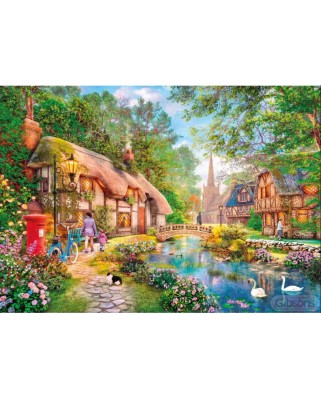 Puzzle 500 piese Gibsons - Cottageway Lane (Gibsons-G3141)