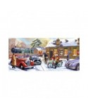Puzzle 636 piese panoramic Gibsons - Christmas Eve at the Station (Gibsons-G4051)