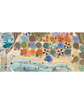 Puzzle 636 piese panoramic Gibsons - Italian Riviera (Gibsons-G4601)