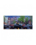 Puzzle 636 piese panoramic Gibsons - Amsterdam (Gibsons-G4603)