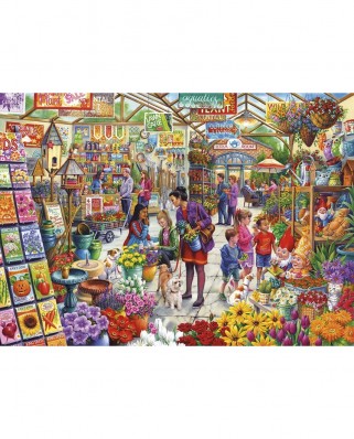 Puzzle 1000 piese Gibsons - Gardener's Delight (Gibsons-G6305)