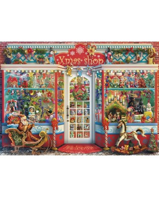 Puzzle 1000 piese Gibsons - Christmas Emporium (Gibsons-G6328)