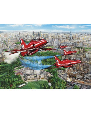 Puzzle 1000 piese Gibsons - Reds Over London (Gibsons-G6335)