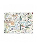 Puzzle 1000 piese Gibsons - Map of London (Gibsons-G6606)