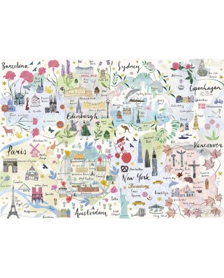 Puzzle 1000 piese Gibsons - Wanderlust (Gibsons-G6614)