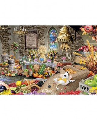 Puzzle 1000 piese Gibsons - Harvest Feastival (Gibsons-G7116)