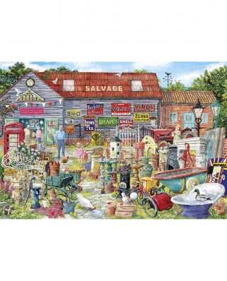 Puzzle 2000 piese Gibsons - Pots and Penny Farthings (Gibsons-G8020)
