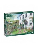 Puzzle 1000 piese Falcon - Cottage with a View (Jumbo-11326)