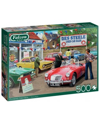 Puzzle 500 piese Falcon - Closing the Deal (Jumbo-11344)