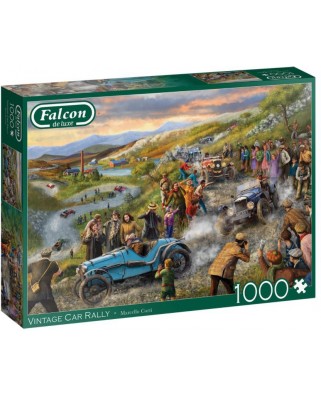 Puzzle 1000 piese Falcon - Vintage Car Rally (Jumbo-11347)