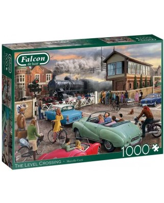 Puzzle 1000 piese Falcon - Level Crossing (Jumbo-11379)