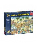 Puzzle 1000 piese Jumbo - Jan Van Haasteren: The Oasis (Jumbo-20048)