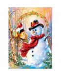 Puzzle 500 piese Master Pieces - Frosty the Snowman (Master-Pieces-31582)