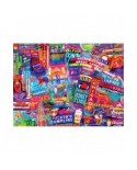 Puzzle 550 piese Master Pieces - Downtown Fare (Master-Pieces-32241)