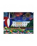 Puzzle 500 piese XXL Master Pieces - White House Fireworks (Master-Pieces-32250)