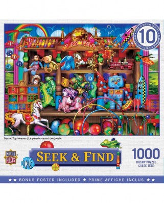Puzzle 1000 piese Master Pieces - Secret Toy Heaven (Master-Pieces-72101)