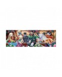 Puzzle 1000 piese panoramic Master Pieces - Flower Box Playground (Master-Pieces-72153)