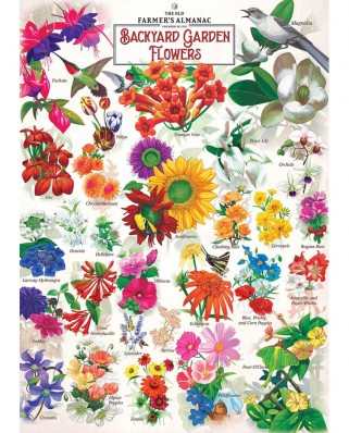 Puzzle 1000 piese Master Pieces - Garden Florals (Master-Pieces-72195)