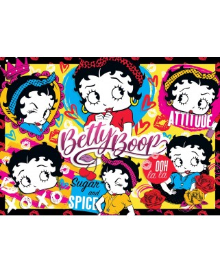 Puzzle 1000 piese Master Pieces - Betty Boop - Pop Star (Master-Pieces-72276)