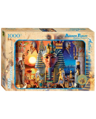 Puzzle 1000 piese Step - Egyptian Treasures (Step-Puzzle-79545)