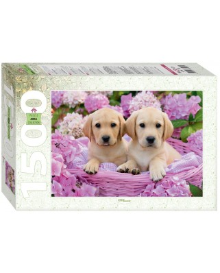 Puzzle 1500 piese Step - Puppies (Step-Puzzle-83069)