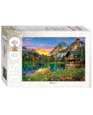 Puzzle 1500 piese Step - Alpine Lake (Step-Puzzle-83071)